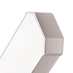 Mitered rafter end, drawn in profile